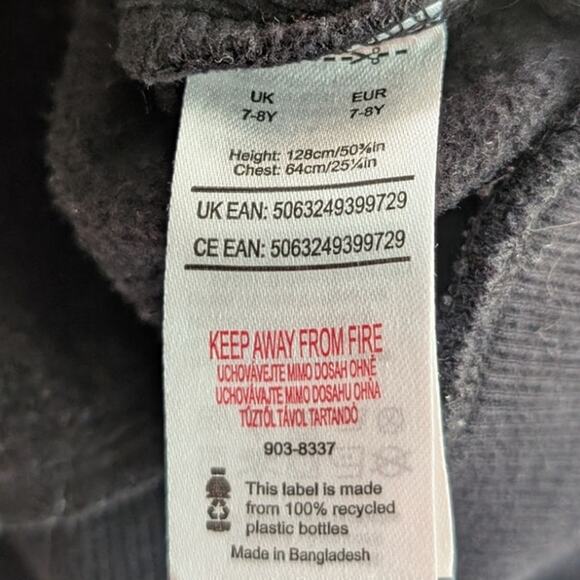 Pokemon Charizard Boys Hoodie Sweater size Small 6/7 - Picture 6 of 6